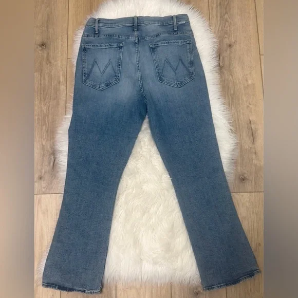 MOTHER The Hustler Scinic Route Cropped Straight Jeans - Picture 4 of 9